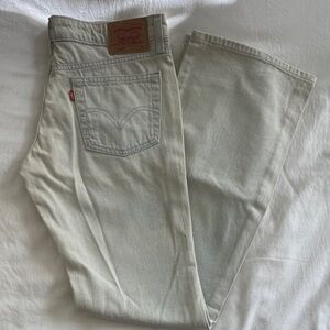 NWT! Levi's 518 Superlow Stone Gray Bootcut Jeans